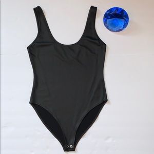 Vegan Leather bodysuit